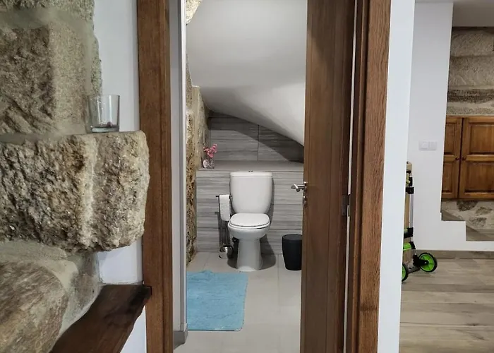 Cantinho Do Mourao Familial Com Terraco E Salamandra Ribeira de Pena